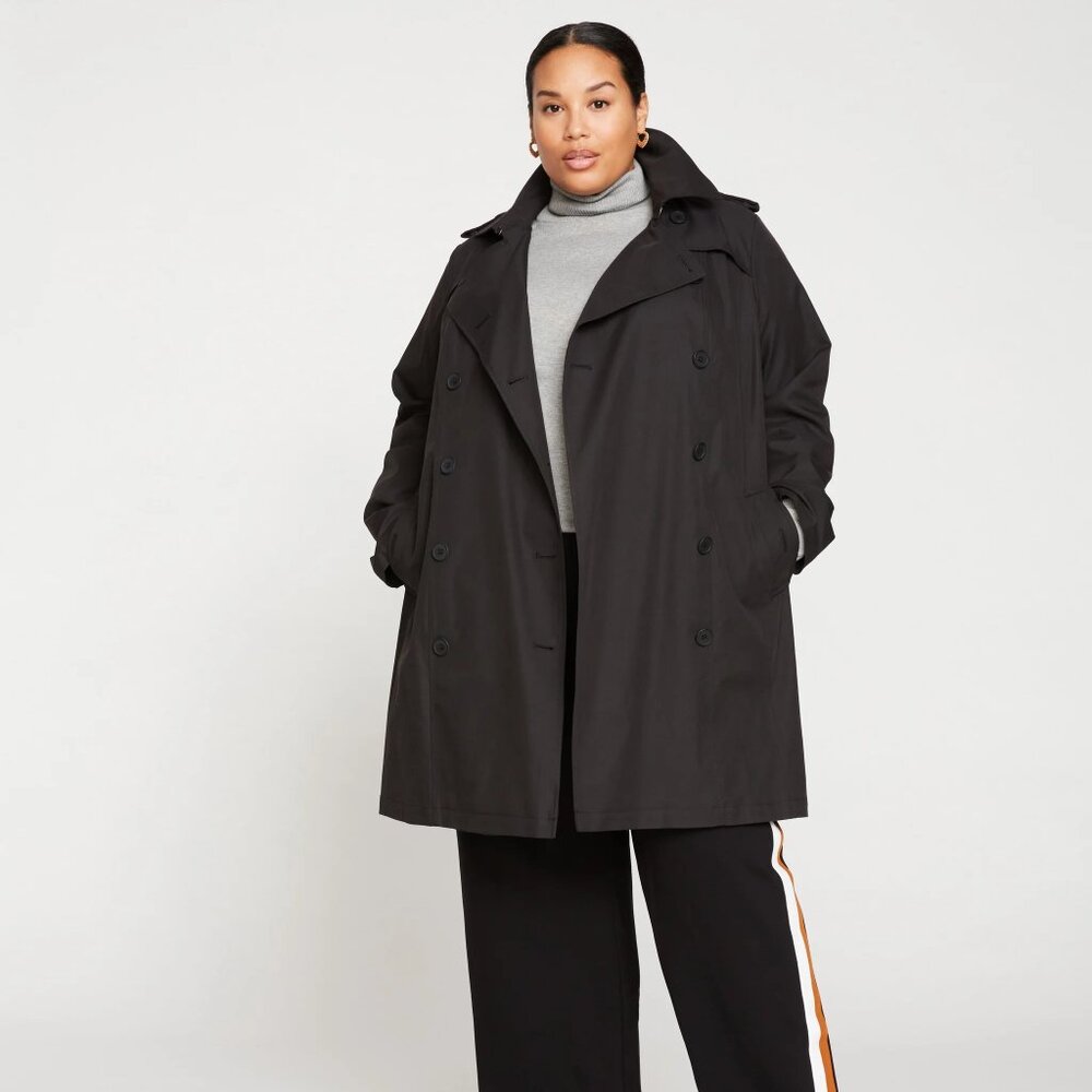 EUC Universal Standard Derjon Trench Coat, Medium (18-20)